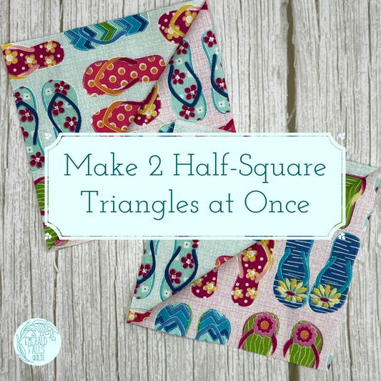 2-at-a-time Half-square Triangles