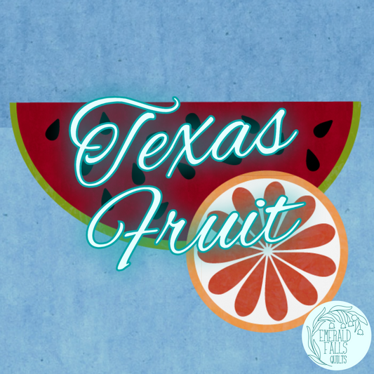 Texas Watermelon & Grapefruit - #QuiltBlockMania