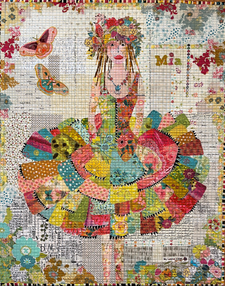 Mia Collage Quilt Pattern by Laura Heine - PAPER