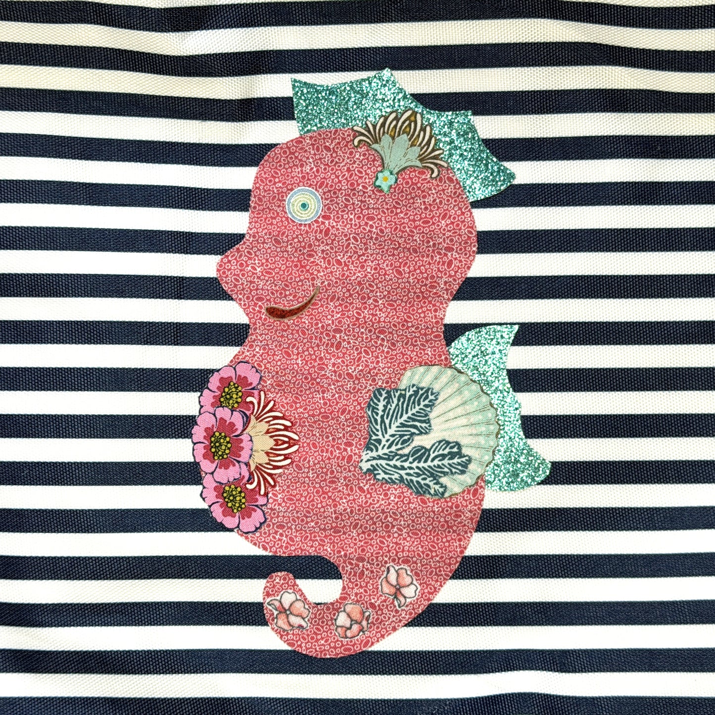 Seahorse Mini Collage Pattern - DIGITAL PDF