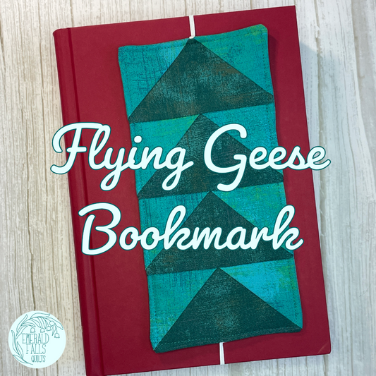 Flying Geese Bookmark