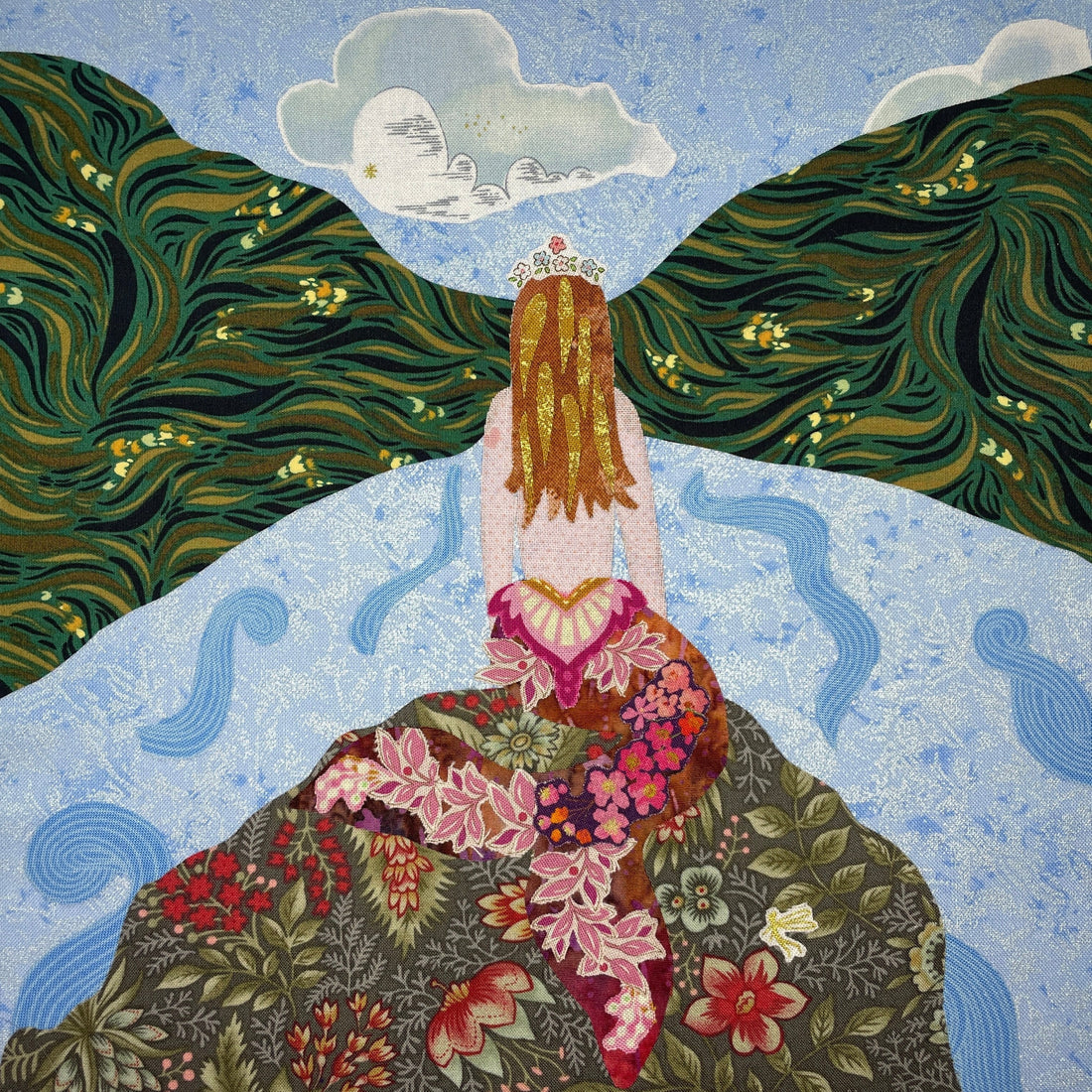 The Inspiration for the Lorelei Collage Quilt