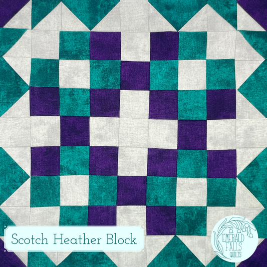 Make the Scotch Heather Block