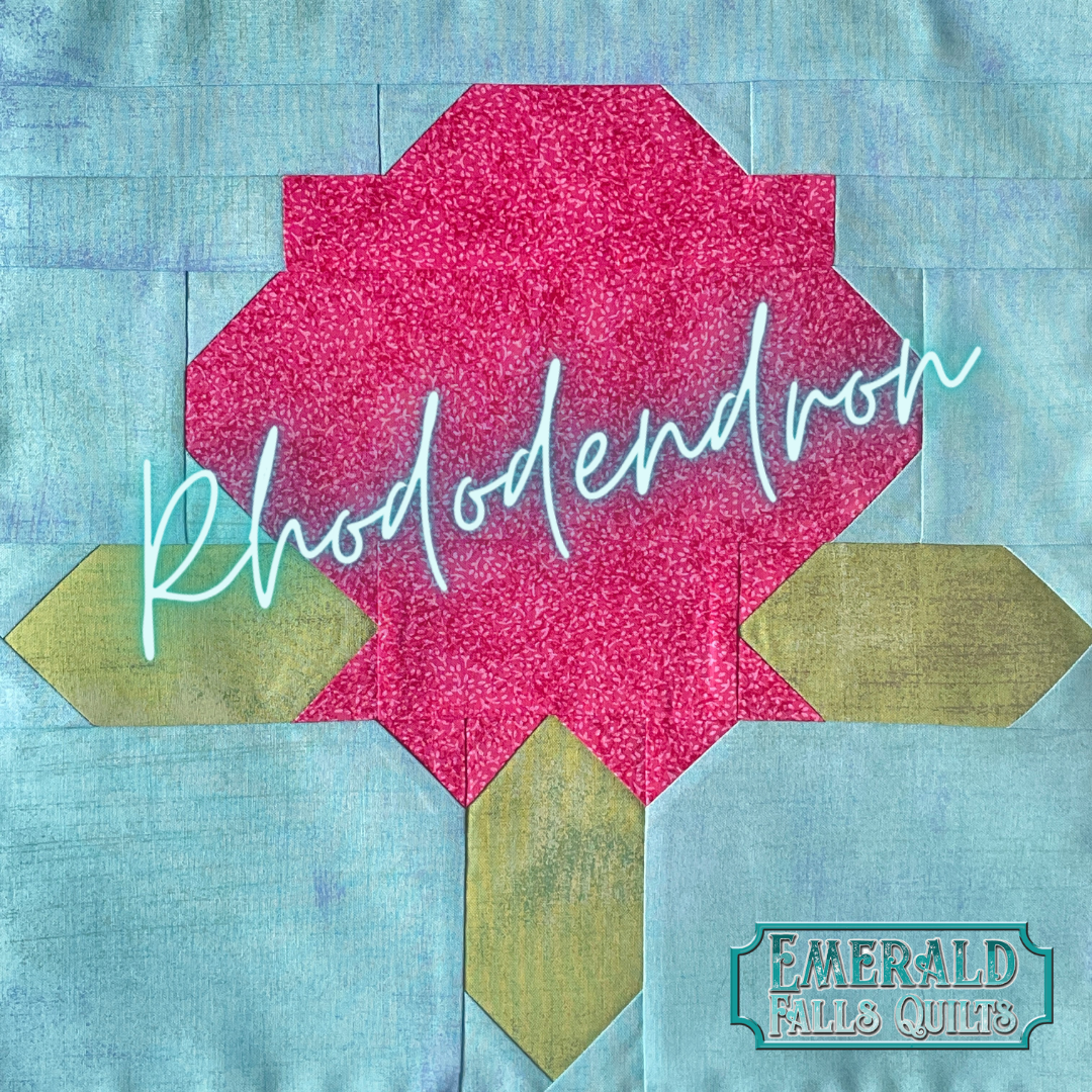 Rhododendron - #QuiltBlockMania