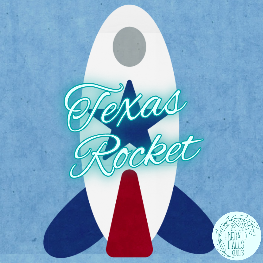 Texas Rocket - #QuiltBlockMania