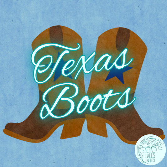 Texas Boots - #QuiltBlockMania