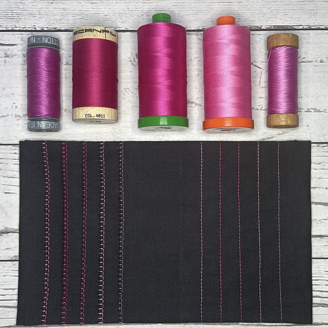 Understanding Thread Weights for Quilting
