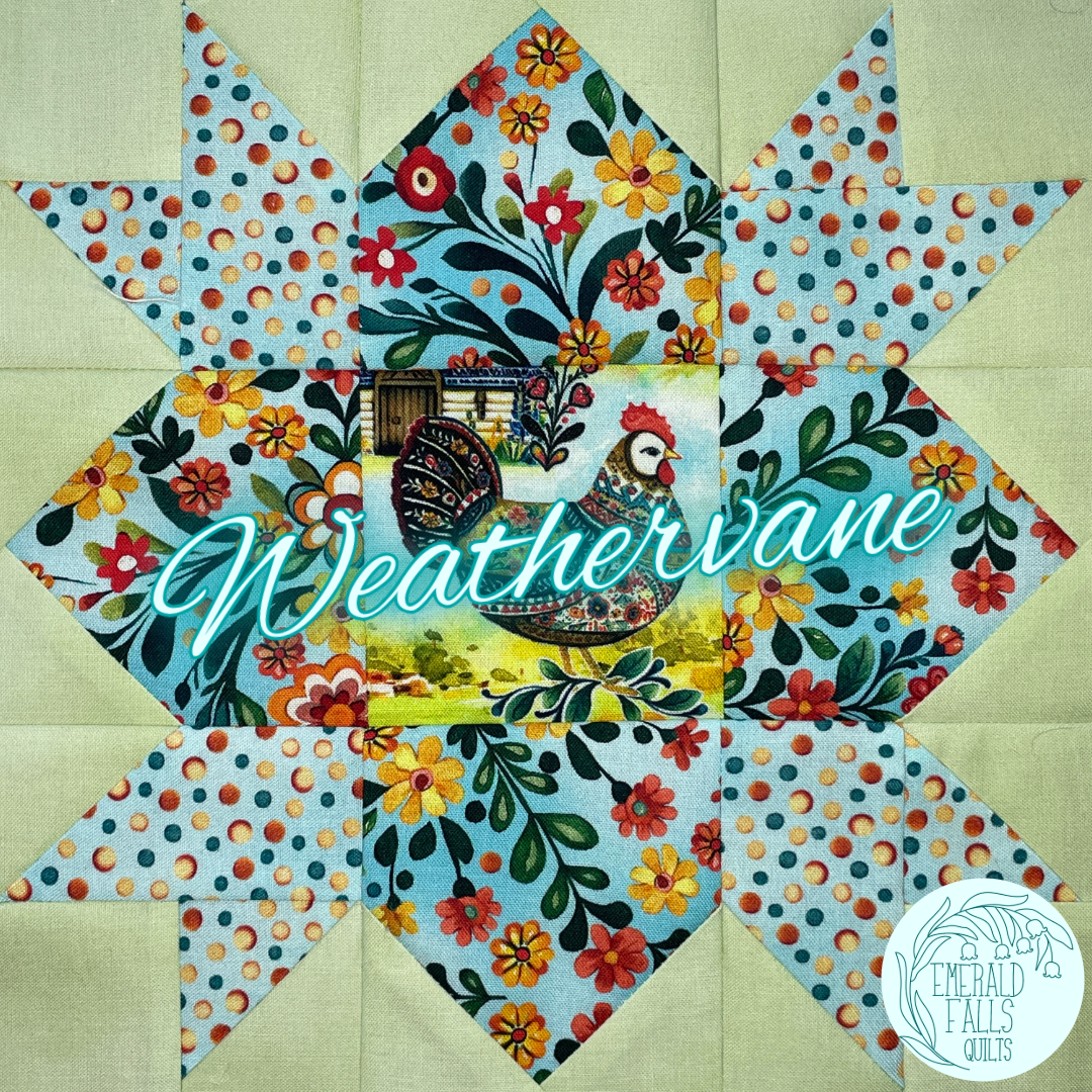 Farm Feathered Folk Table Runner Tutorial