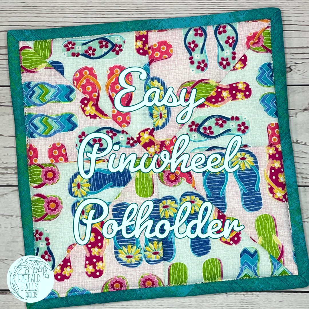 Easy Pinwheel Potholder