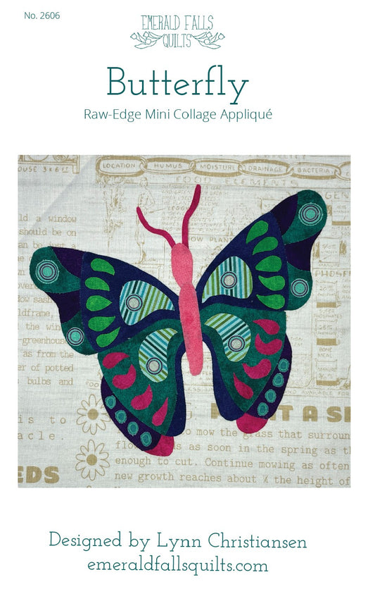 Butterfly Mini Collage Pattern - DIGITAL PDF