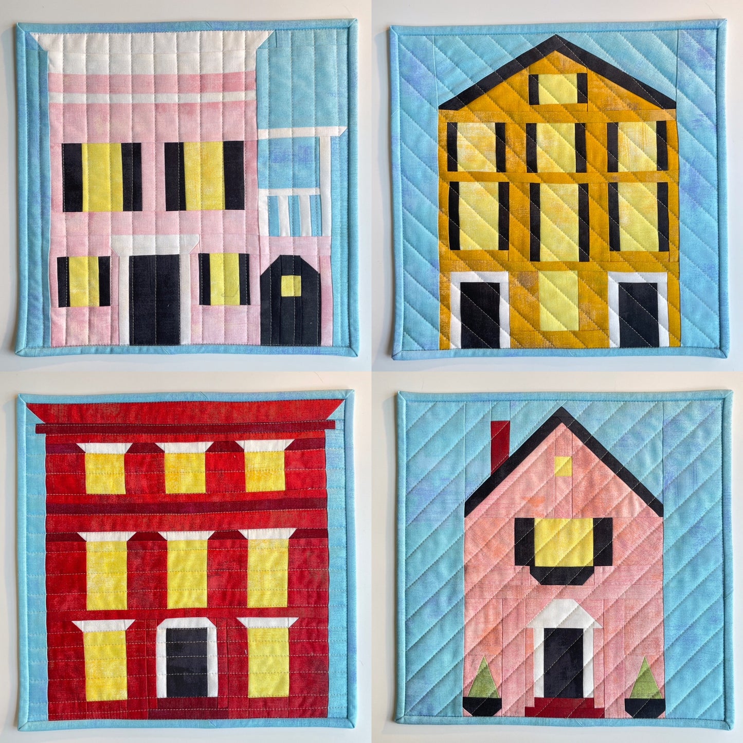 Charleston Houses - All Four Digital PDF Patterns