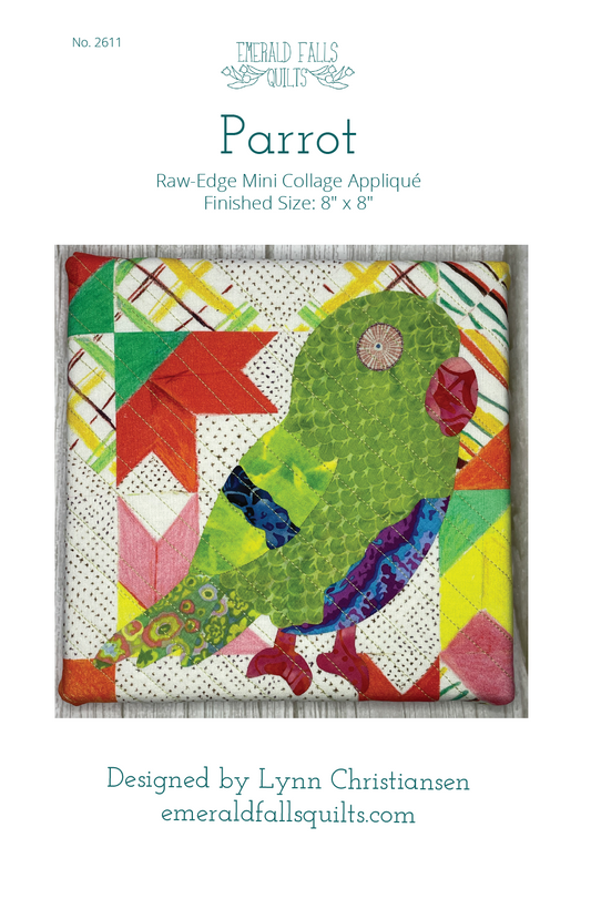 Parrot Mini Collage Pattern - DIGITAL PDF