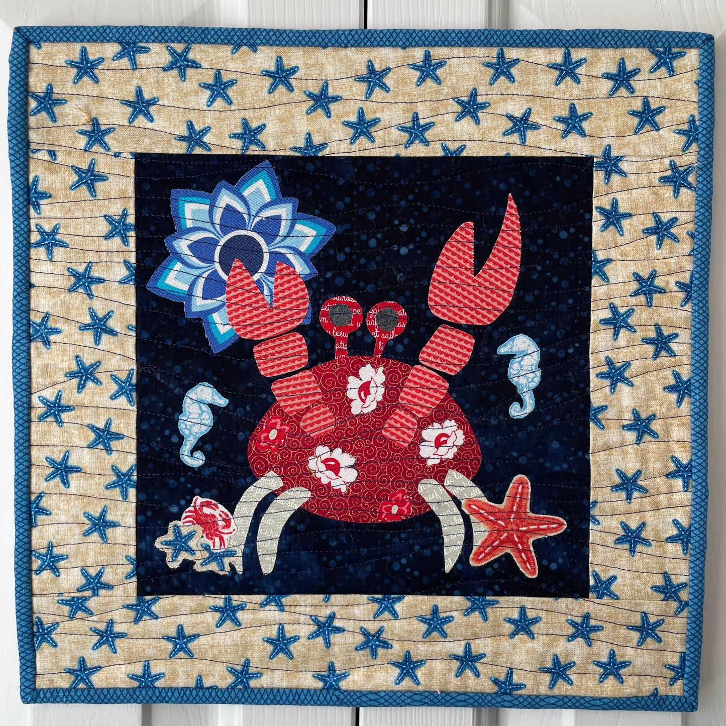 Whatevers! Crabby Collage Quilt Pattern by Laura Heine - PAPER