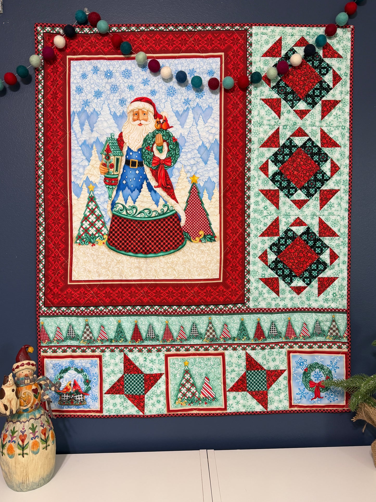 Highland Plaid Quilt Wall Hanging - Digital PDF