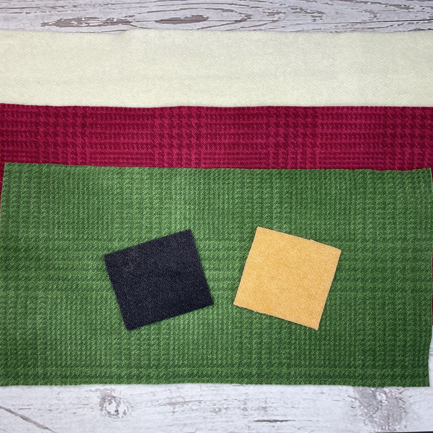 Snowman Ornament Wool Kit