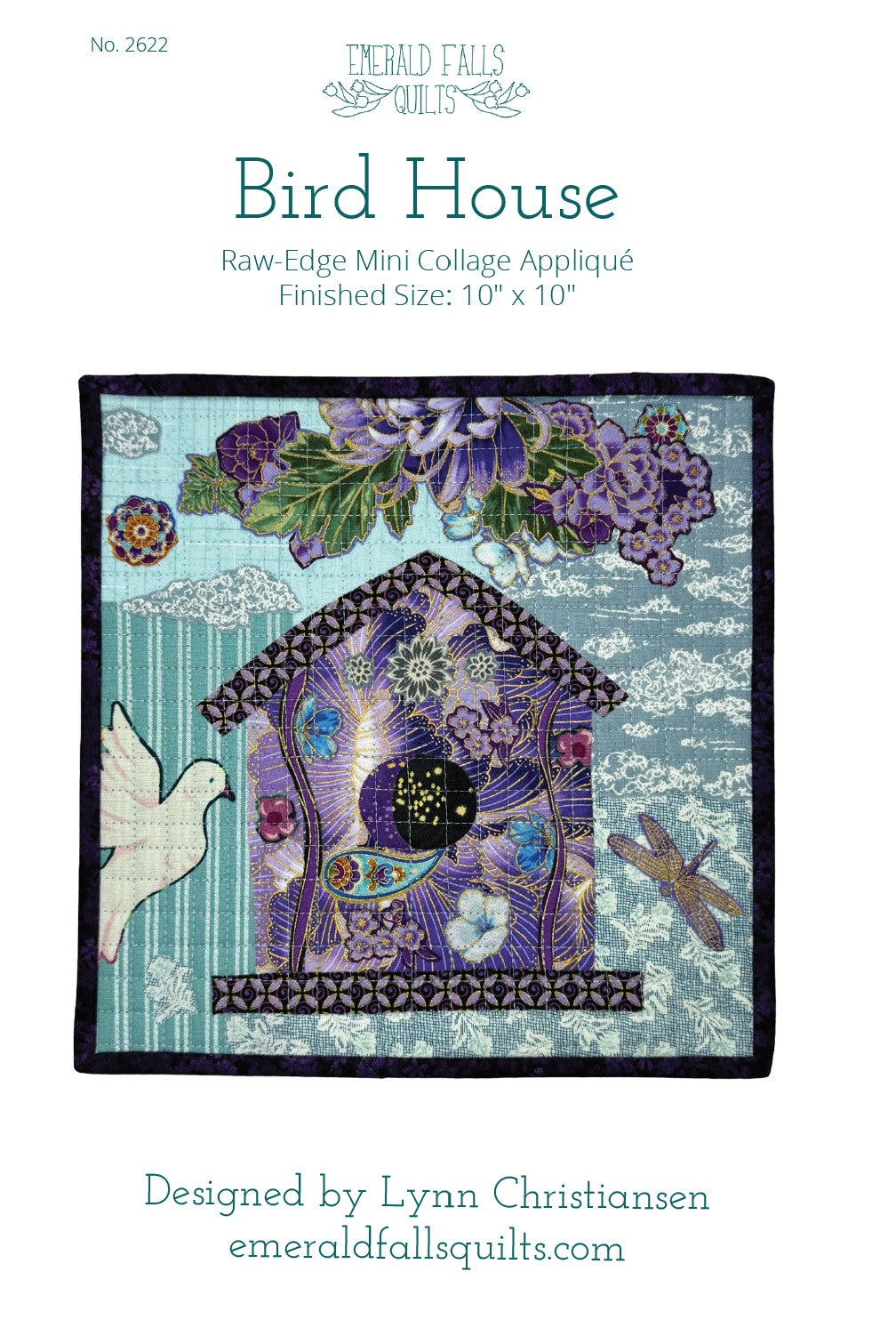 Bird House Mini Collage Pattern - DIGITAL PDF