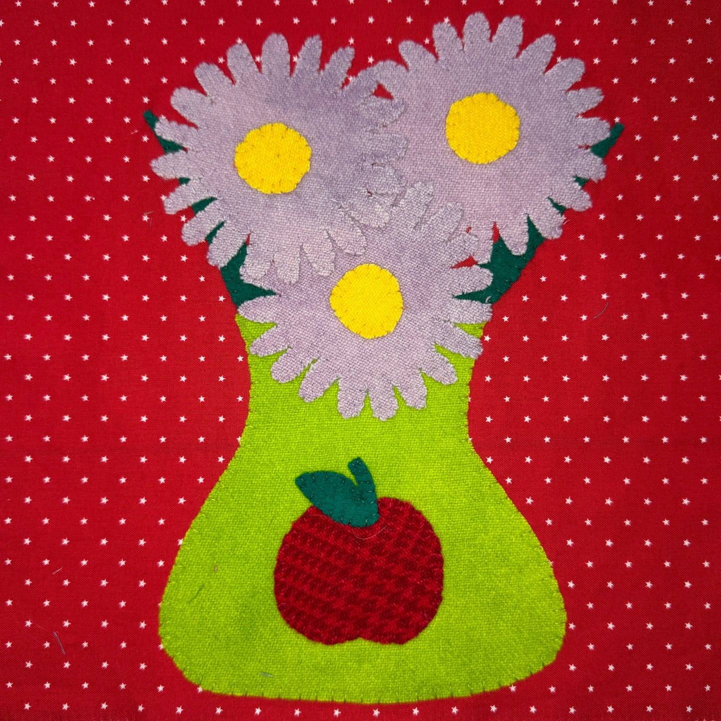 Aster Appliqué Pattern - DIGITAL PDF (Birthday Blooms-September)