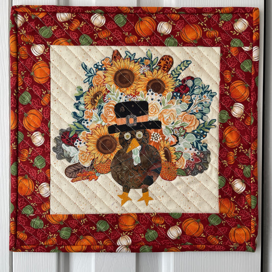 Whatevers! Turkey Collage Quilt Pattern by Laura Heine - PAPER